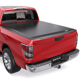 5FT Roll-Up Soft Tonneau Cover For 2005-2025 Nissan Frontier Truck Bed Cover